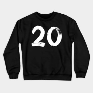 Number 20 Crewneck Sweatshirt